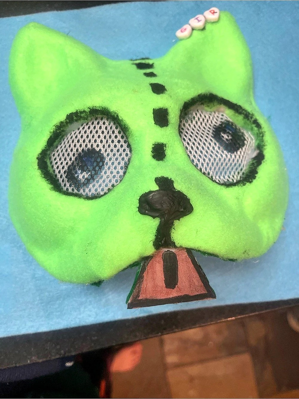 Green Gir animal mask